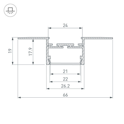 Профиль Arlight 033693