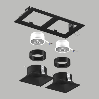 Встраиваемый светильник Lightstar D5270707BMOD