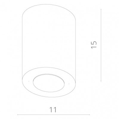 Накладной светильник ARTE Lamp A5633PL-1WH
