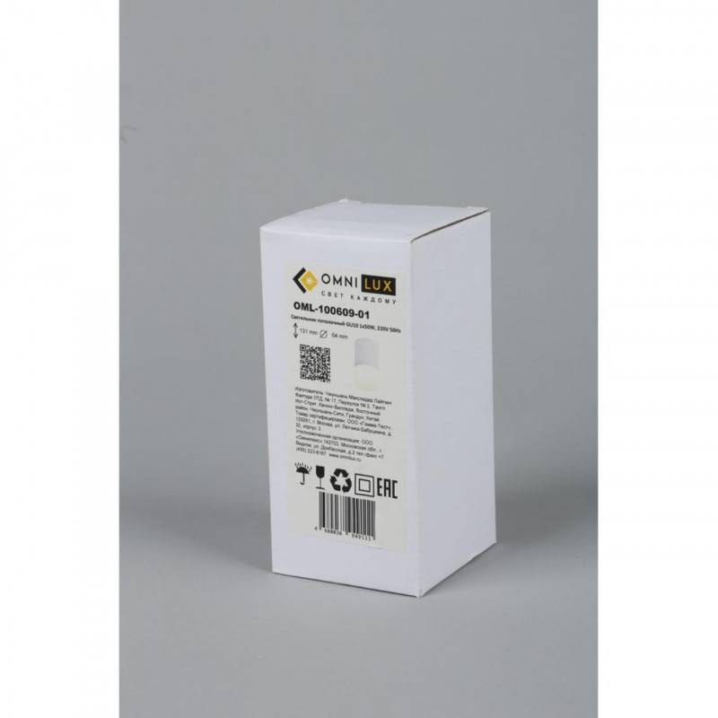 Накладной светильник Omnilux OML-100609-01