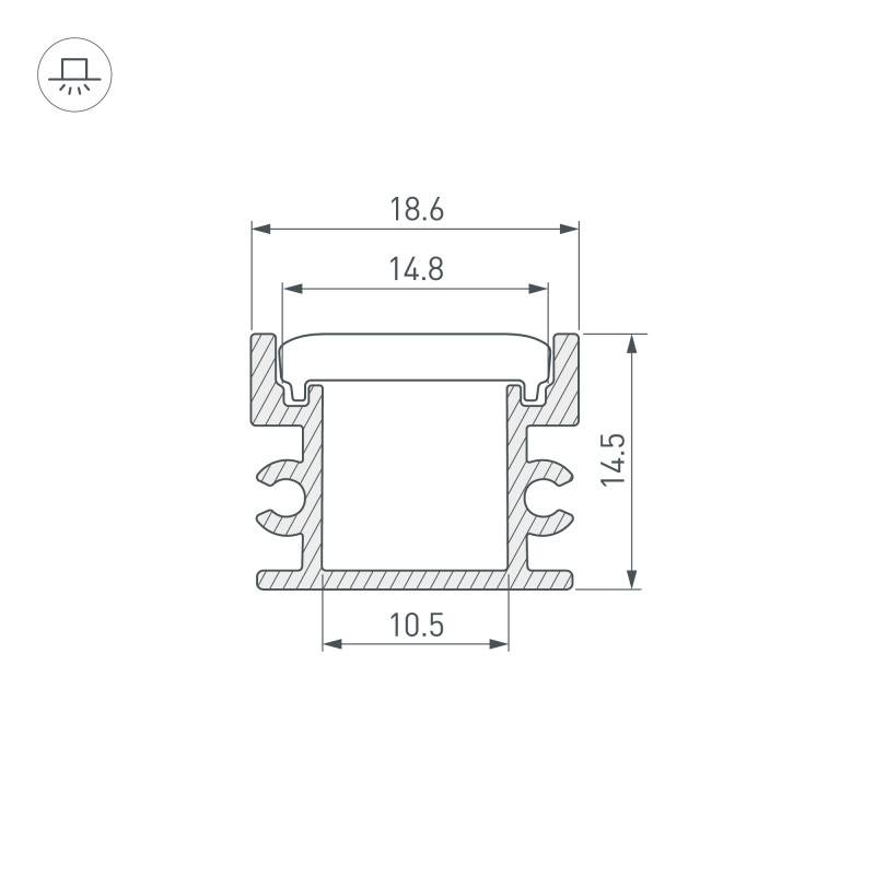 Профиль Arlight 045670