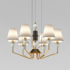 Подвесная люстра Eurosvet 101012/6 латунь Smart