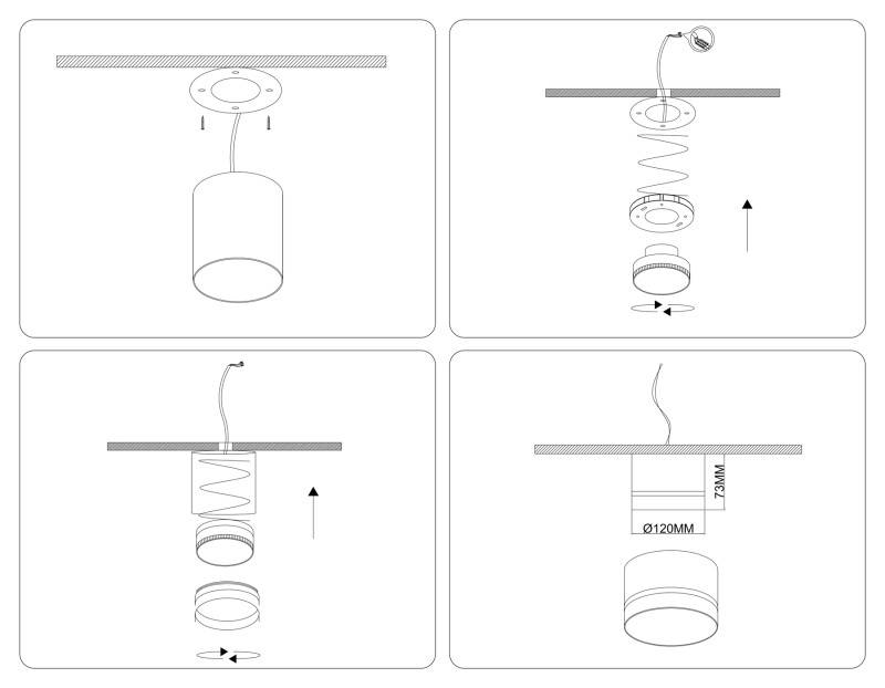 Влагозащищенный светильник Ambrella Light TU5391