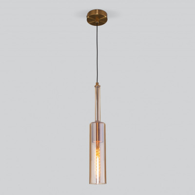 Подвесной светильник Eurosvet 50226/1 янтарный