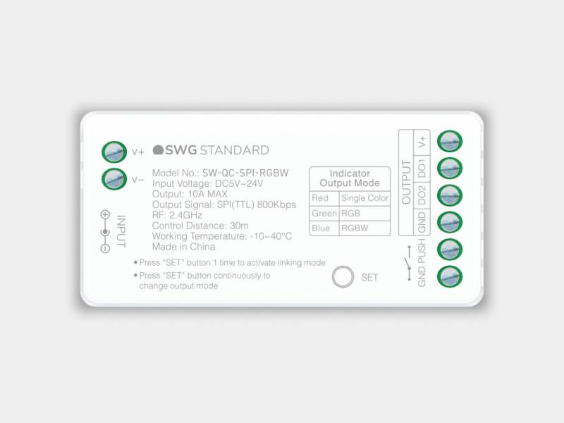 Контроллер SWG SW-QC-SPI-RGBW
