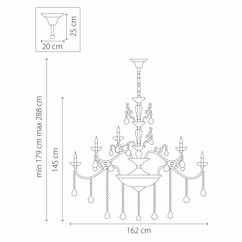 Подвесная люстра Lightstar 719368