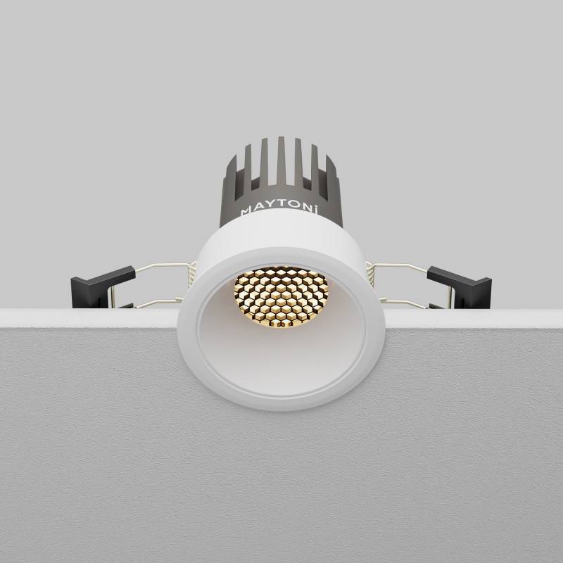 Встраиваемый светильник Maytoni Technical DL115-10W-3K-W
