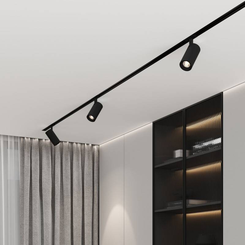 Светильник на шине Elektrostandard Comel черный 10W 4200K (85210/01) однофазный