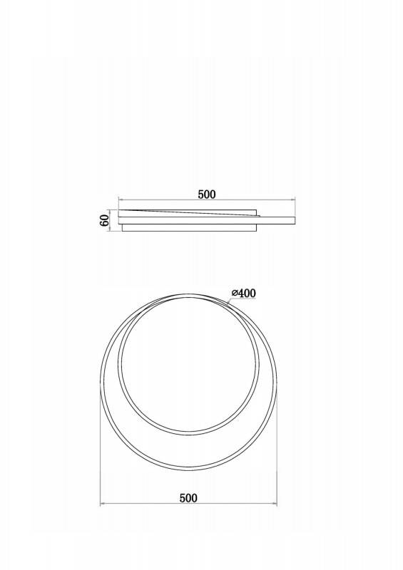 Накладной светильник Freya FR10032CL-L98W