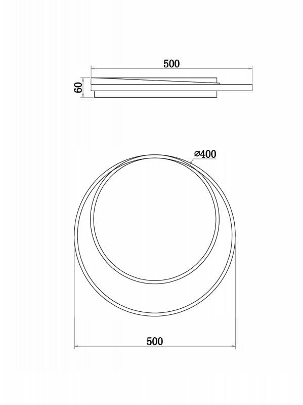 Накладной светильник Freya FR10032CL-L98W