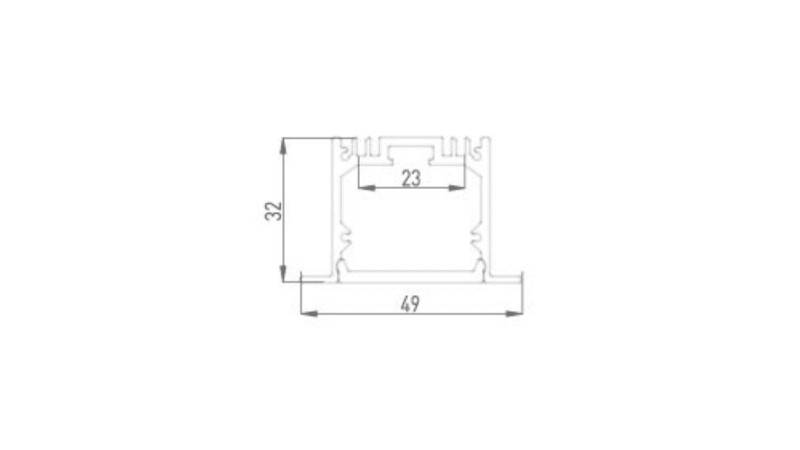 Профиль DesignLed LE.4932-R