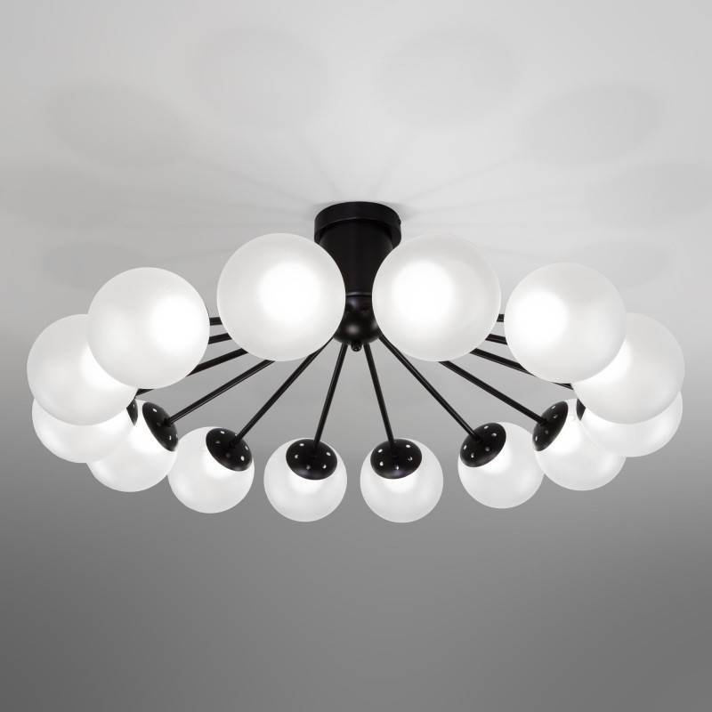 Накладная люстра Eurosvet 201057 LED черный