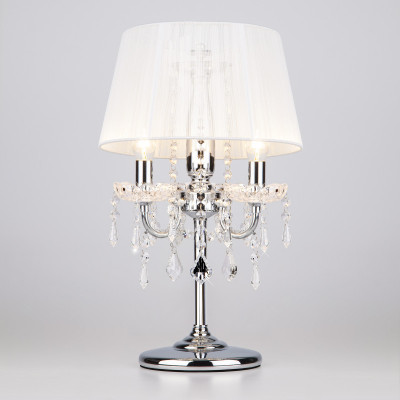 Настольная лампа Eurosvet 2045/3T хром/белый настольная лампа