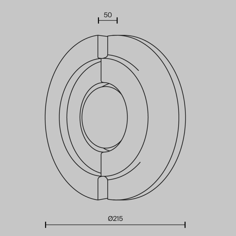 Бра Maytoni MOD462WL-L10BG3K
