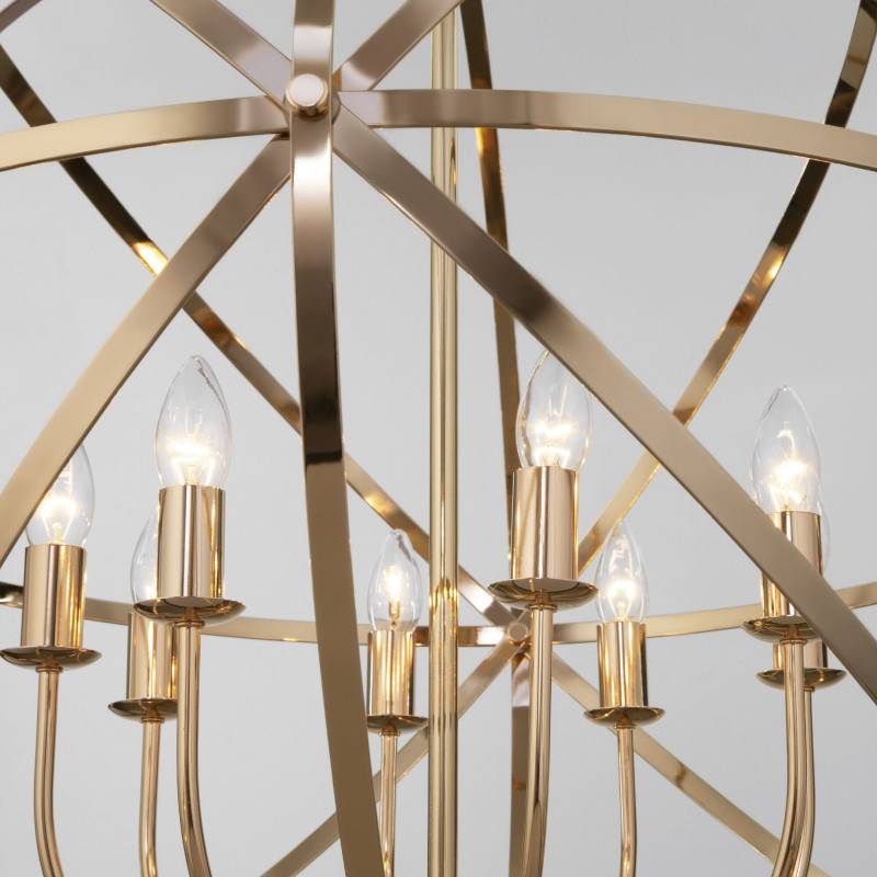 Подвесная люстра Eurosvet 60139/8 золото