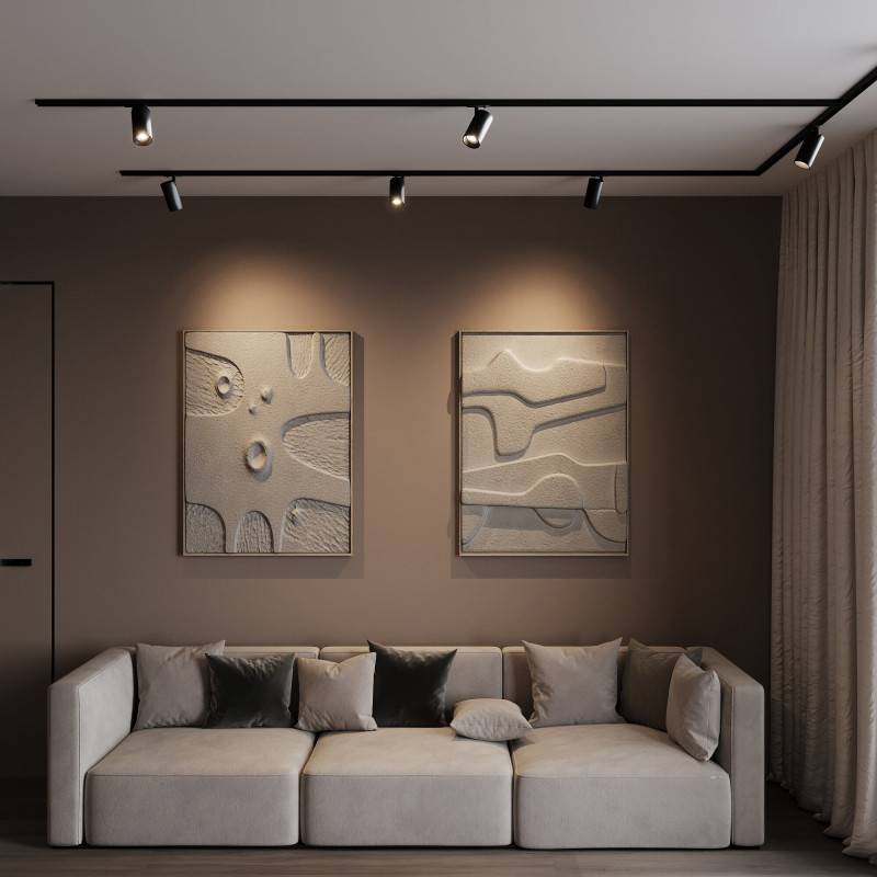 Светильник на шине Elektrostandard Comel черный 18W 4200K (85211/01) однофазный