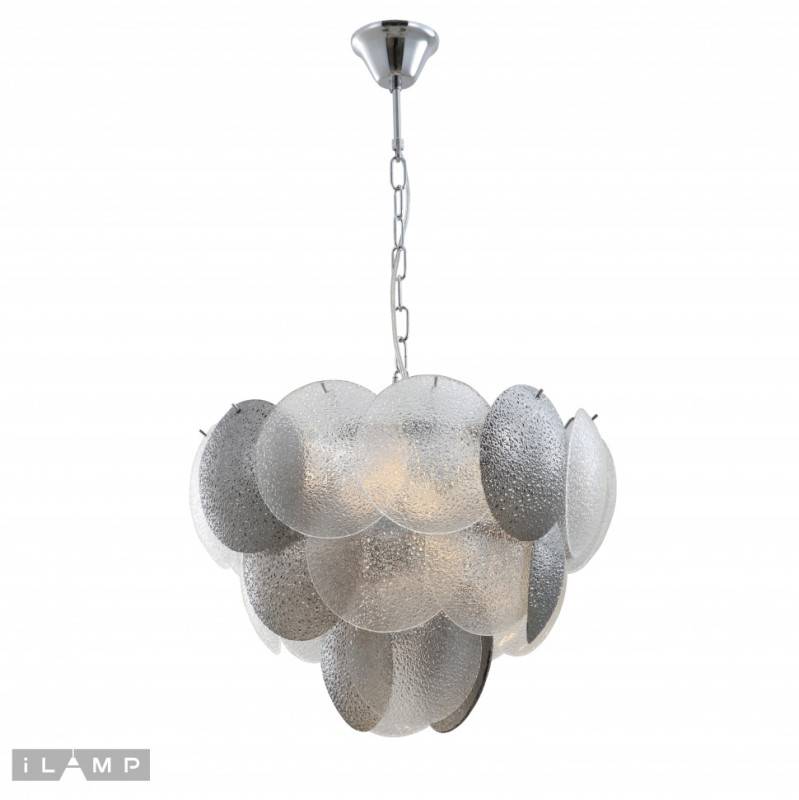 Подвесная люстра iLamp 15617-9 CR+MULT