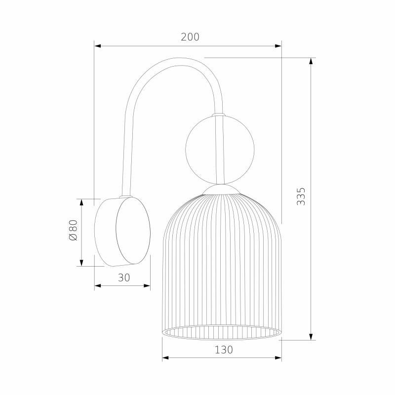 Бра TK Lighting 11140
