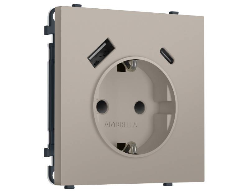 Розетка Ambrella Volt MS370010