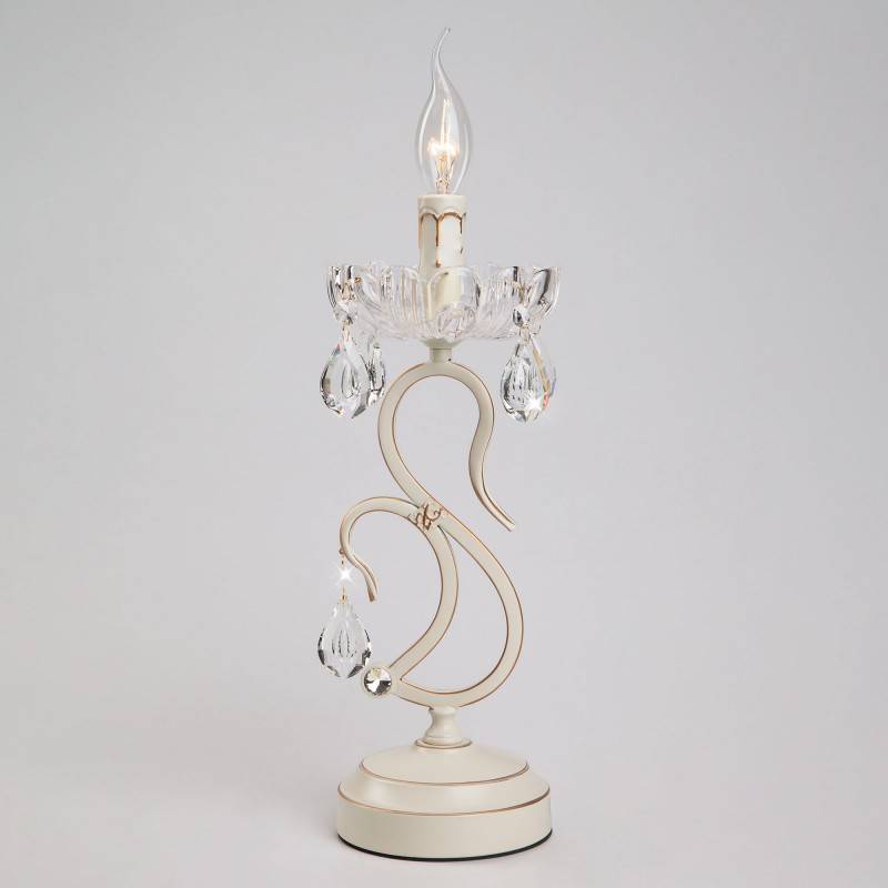 Настольная лампа Eurosvet 12205/1T белый Strotskis