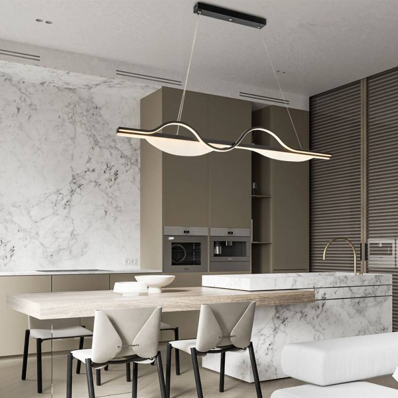 Подвесной светильник LED4U L7507-1160 BK