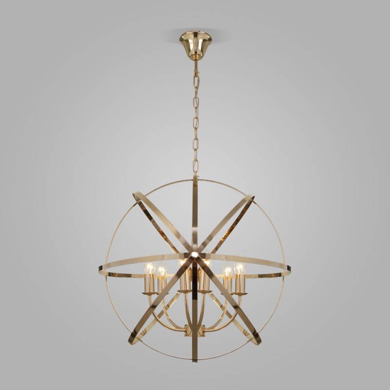 Подвесная люстра Eurosvet 60139/6 золото