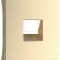 Накладка для розетки телефонной RJ-11 Werkel шампань W1192011