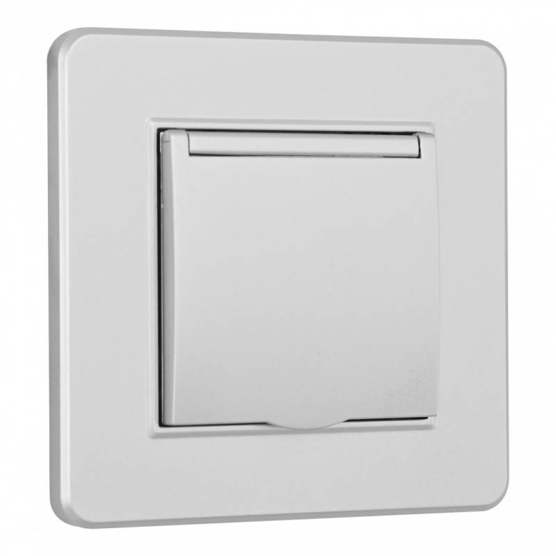 Розетка Arte Milano SET16-1-41-1 silver