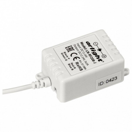 Контроллер-регулятор цвета RGB с пультом ДУ Arlight LN-RF20 011884