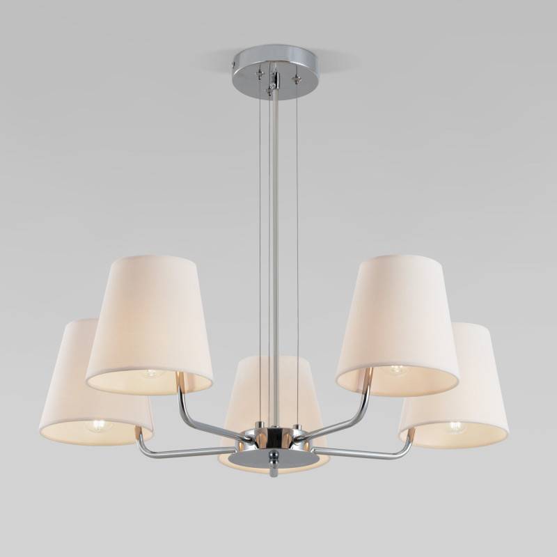 Подвесная люстра Eurosvet 60155/5 хром