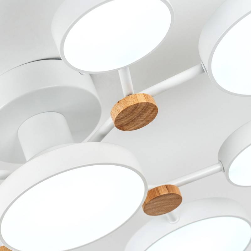 Люстра на штанге LED4U L3201-780 WT