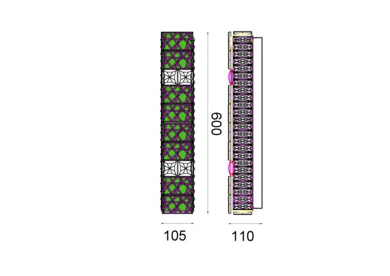 Бра Fluorite FL1068-3W