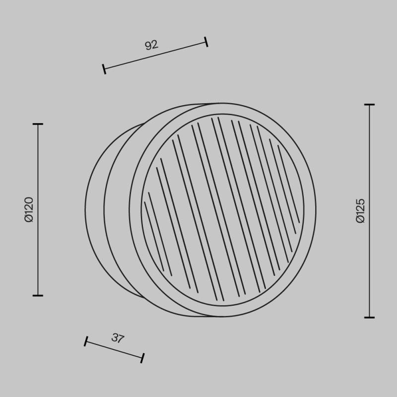 Бра Maytoni MOD493WL-L6BSK1