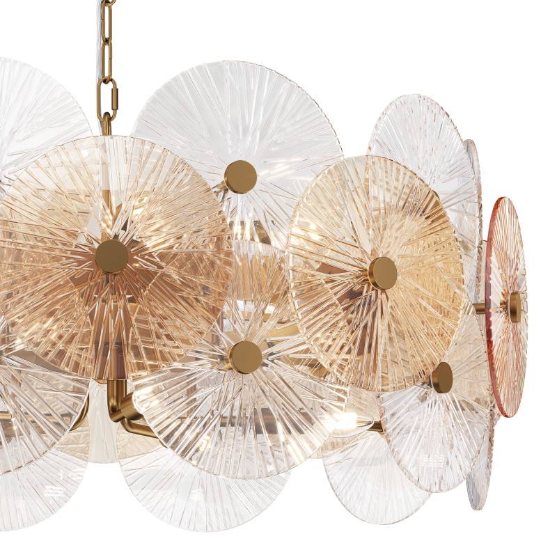 Подвесная люстра Maytoni MOD007PL-10G