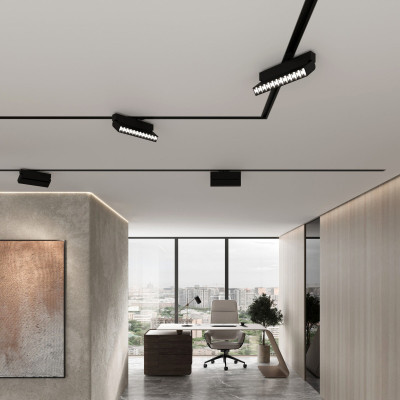 Профиль для шинопроводов Elektrostandard 85234/00 Алюминиевый профиль для монтажа в натяжно