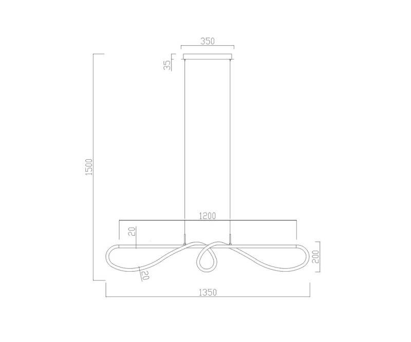 Подвесной светильник Kink Light 08041,20(3000K)