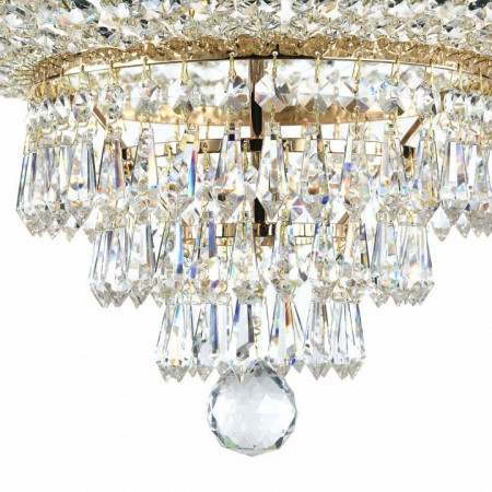 Люстра на штанге Maytoni Palace DIA890-CL-18-G