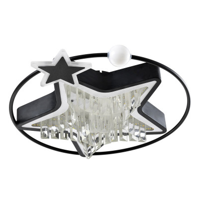 Накладной светильник LED4U L8025-450 BK