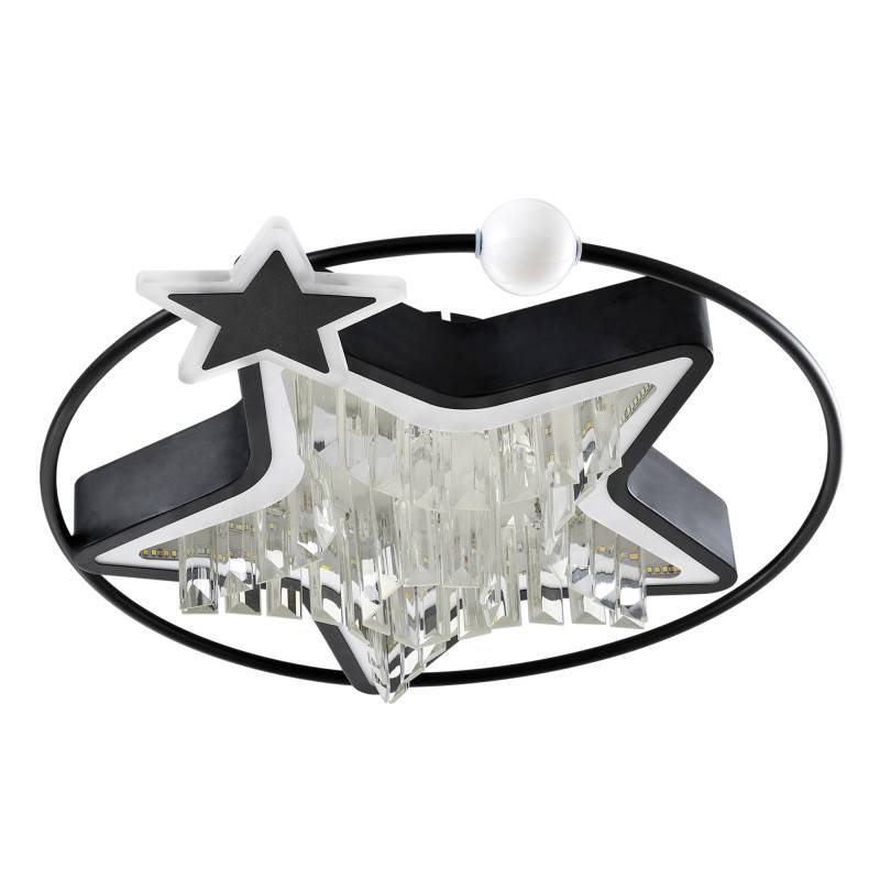 Накладной светильник LED4U L8025-450 BK