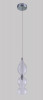 Подвесной светильник Crystal Lux IRIS SP1 B TRANSPARENT