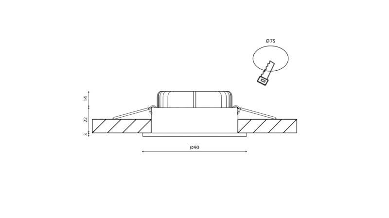 Влагозащищенный светильник DesignLed FA-NIA-179712EA-WH-WW