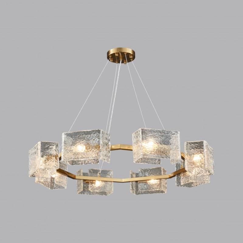 Подвесная люстра iLamp 2078-D890 BR