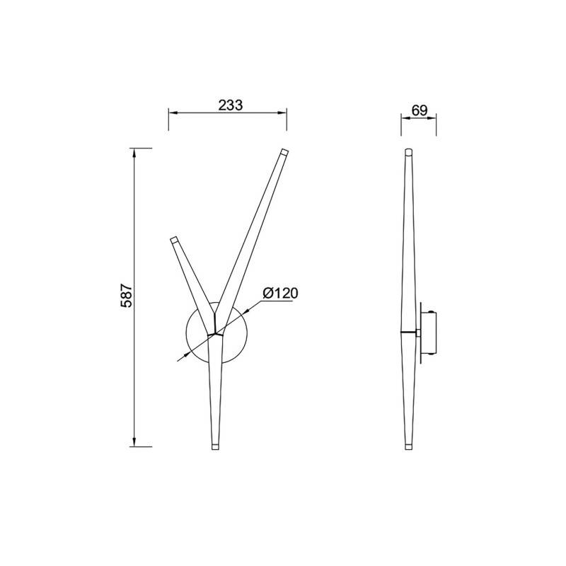 Настольная лампа Mantra 9222
