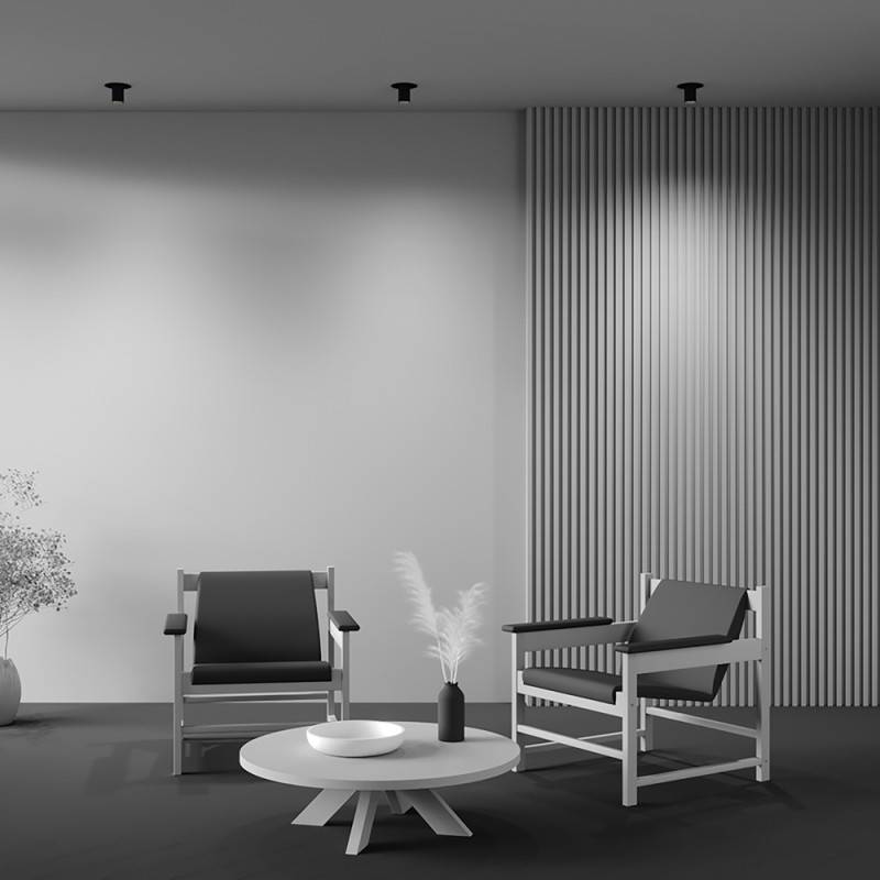 Встраиваемый светильник Maytoni Technical C048CL-01-GU10-B