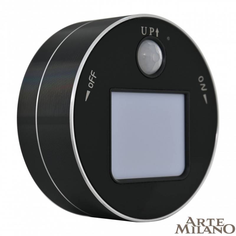 Трековая система розеток Arte Milano 380011TLS/LWS Black