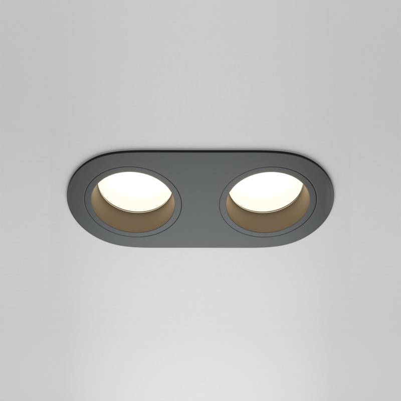 Встраиваемый светильник Maytoni Technical DL126-02-GU10-B