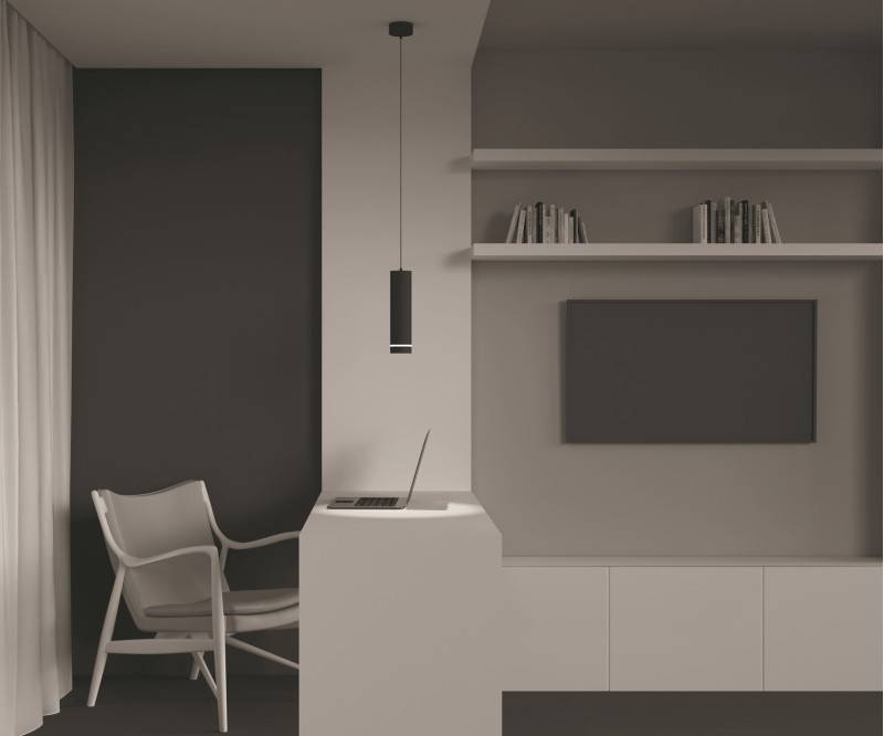 Подвесной светильник Maytoni Technical P085PL-12W3K-B