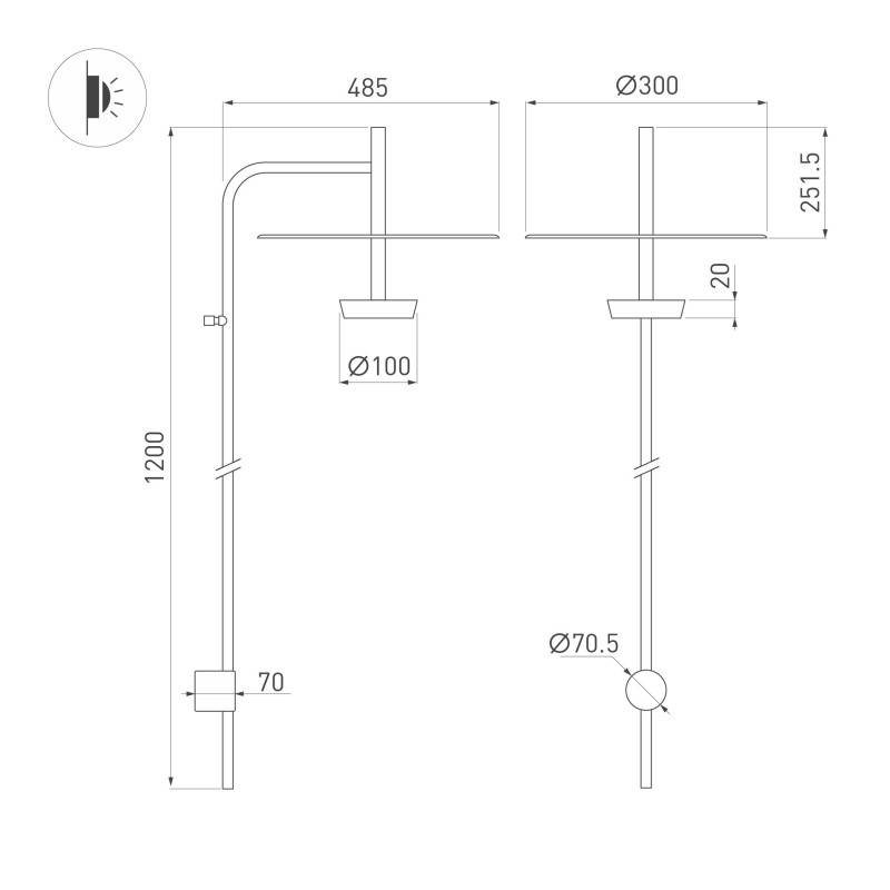 Бра Arlight 059599