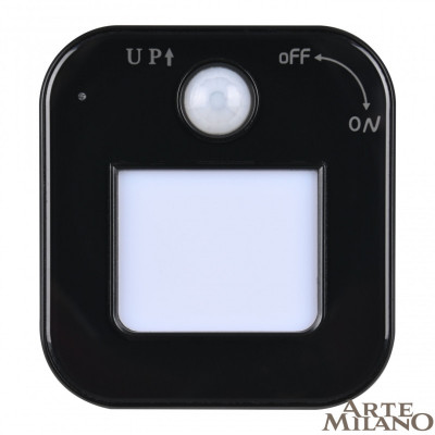 Трековая система розеток Arte Milano 380022TLS/LWS Black