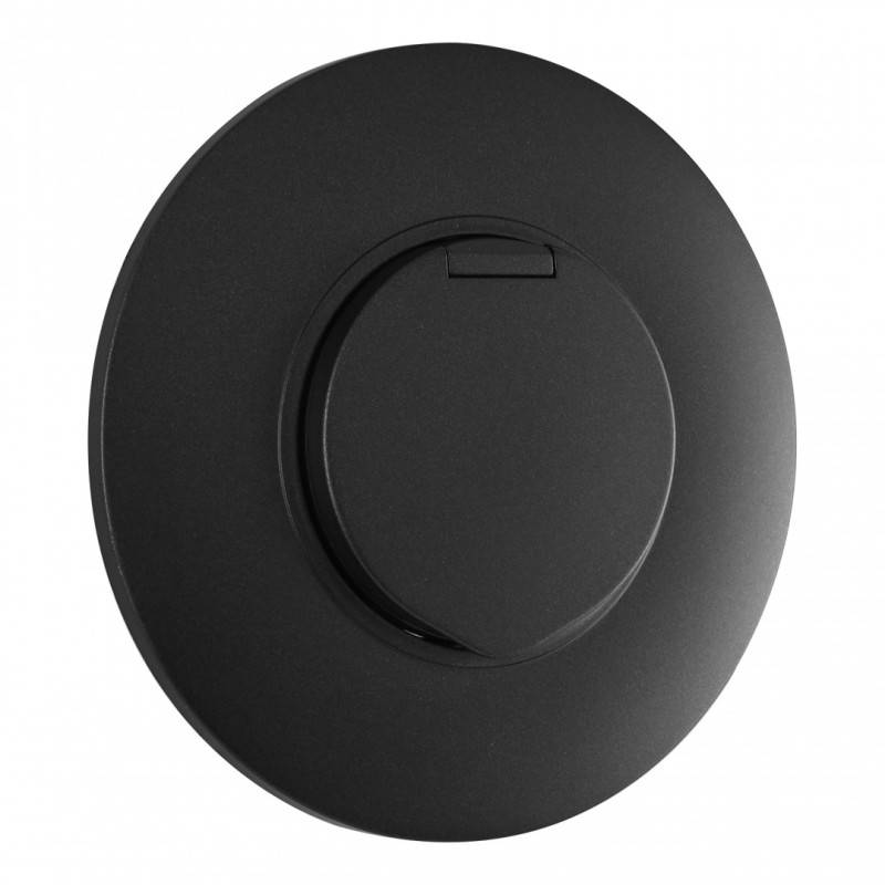 Розетка Arte Milano SET08-1-41-1 black